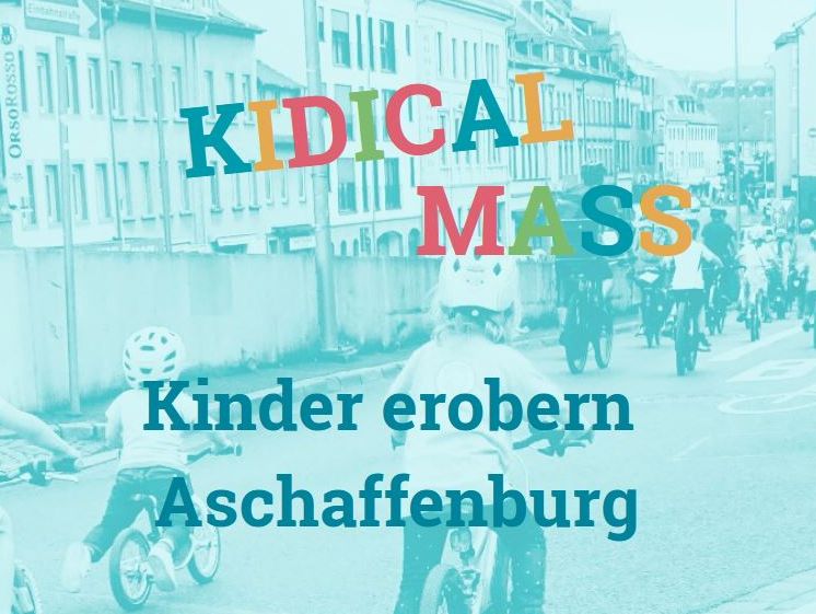 Kiddical Mass in Aschaffenburg